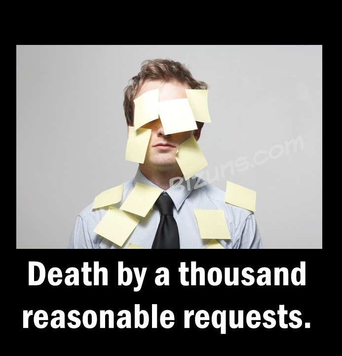 Constant Requests My Boss