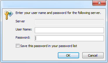 Outlook popup asking for telus e-mail password