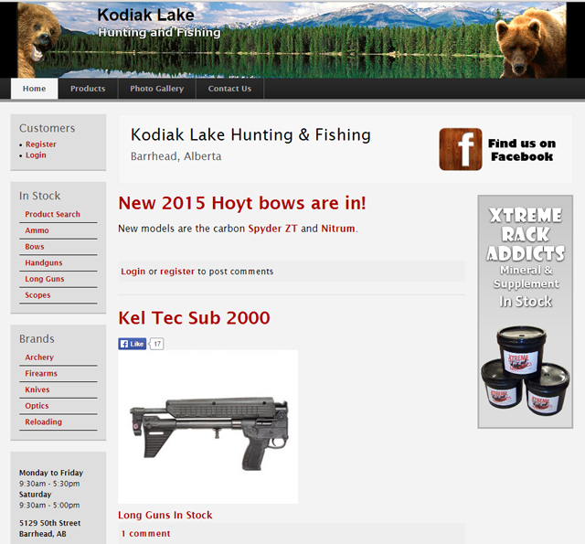 kodiak lake hunting and fishing website